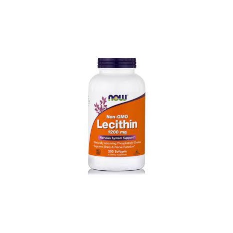 NOW LECITHIN 1200MG 200SOFTGELS