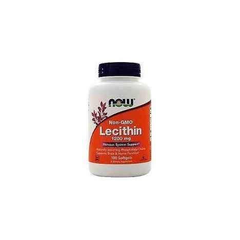 NOW LECITHIN 1200MG 100SOFTGELS
