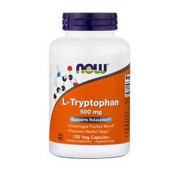 NOW L-TRYPTOPHAN 500MG 60CAPS