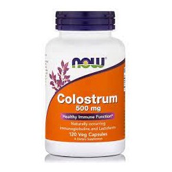 NOW COLOSTRUM 500MG 120CAPS