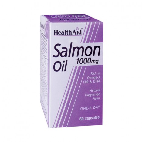 HEALTH AID SALMON OIL 1000MG 60CAPS