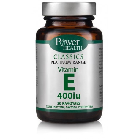 POWER HEALTH PLATINUM VITAMIN E 400IU 30caps