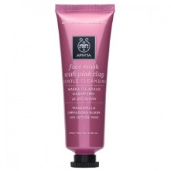 APIVITA GENTLE CLEANSING  FACE MASK WITH PINK CLAY 50ML