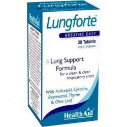 HEALTH AID LUNGFORTE 30 TABLETS