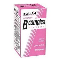 HEALTH AID B COMPLEX 30CAPS