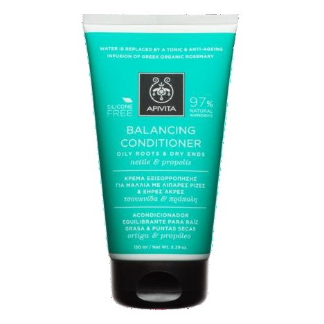 APIVITA BALANCING CONDITIONER OILY ROOTS & DRY ENDS NETTLE & PROPOLIS 150ML