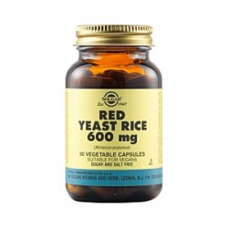 SOLGAR RED YEAST RICE 600MG 60VCAPS