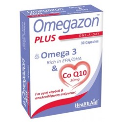 HEALTH AID OMEGAZON PLUS OMEGA 3 & CO Q10 30caps