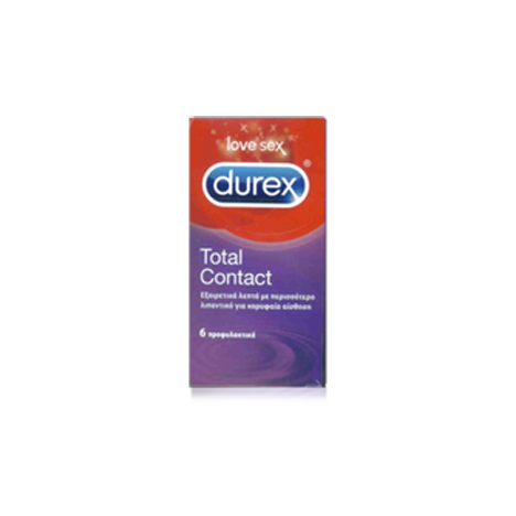 DUREX TOTAL CONTACT 6TEM