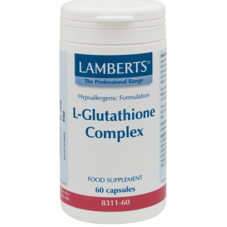 LAMBERTS L-GLUTATHIONE COMPLEX 60CAPS