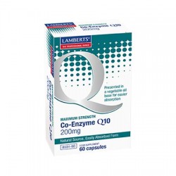 LAMBERTS CO-ENZYME Q10 200MG 60CAPS