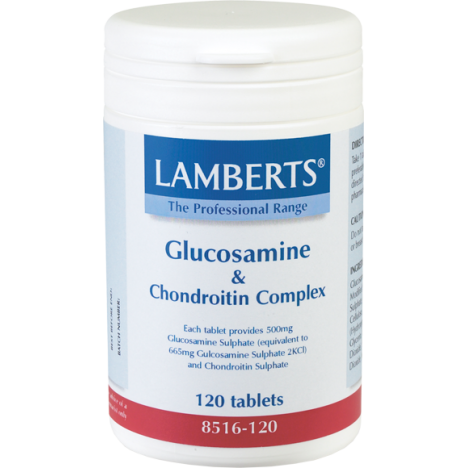 LAMBERTS GLUCOSAMINE & CHONDROITIN COMPLEX 120TABS