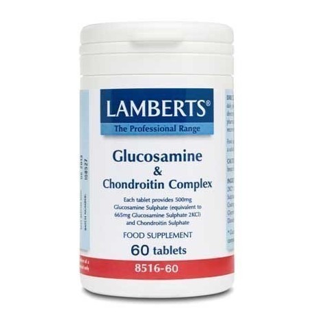 LAMBERTS GLUCOSAMINE & CHONDROITIN 60TABS