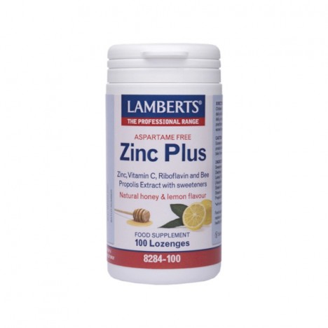 LAMBERTS ZINC PLUS LOZENGES 100ΤΕΜ