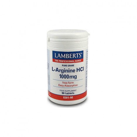 LAMBERTS L-ARGININE 1000MG 90TABS