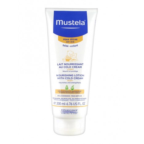 MUSTELA NOURISHING LOTION WITH COLD CREAM 200ML