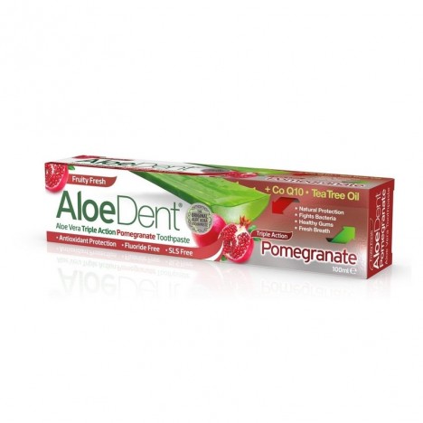 OPTIMA ALOEDENT POMEGRANATE TOOTHPASTE 100ML