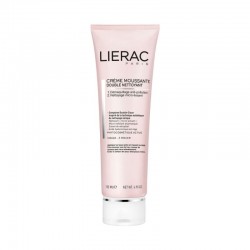 LIERAC CREME MOUSSANTE DOUBLE NETTOYANT 150ML