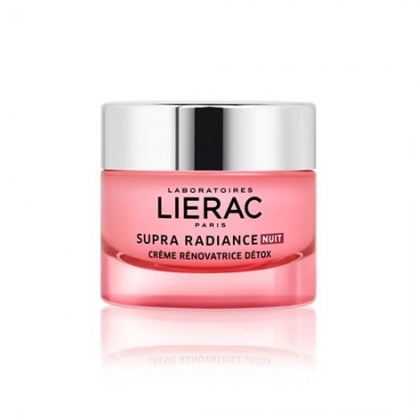 LIERAC SUPRA RADIANCE NUIT CREME RENOVATRICE DETOX 50ML