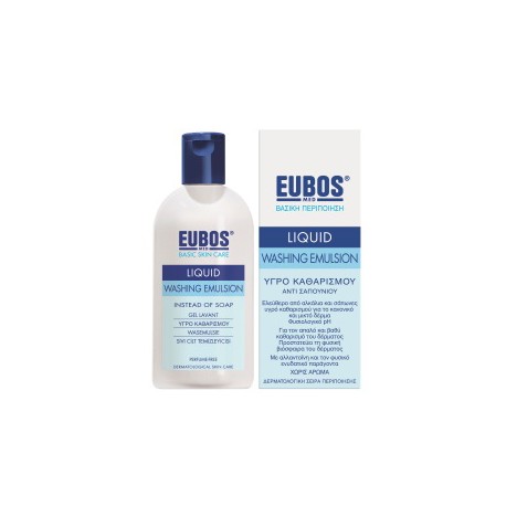 EUBOS LIQUID WASHING EMULSION BLUE 200ML