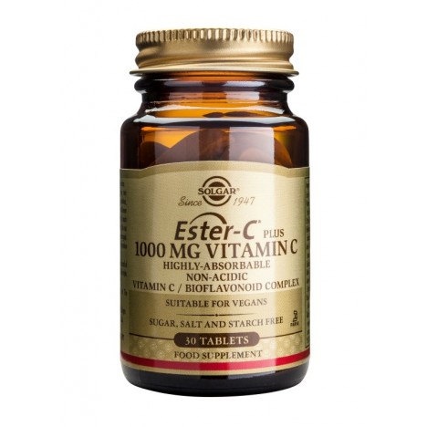 SOLGAR ESTER-C VITAMIN C 1000MG TABS30S