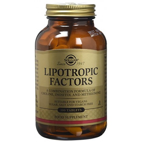 SOLGAR LIPOTROPIC FACTORS 100TABS