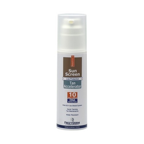 FREZYDERM SUNSCREEN TAN ACCELERATOR SPF10 150ML