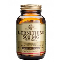 SOLGAR L-ORNITHINE 500MG 50CAPS