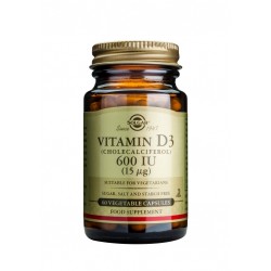 SOLGAR VITAMIN D3 600IU VEGICAPS 60S