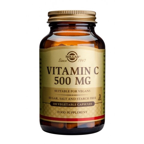 SOLGAR VITAMIN C 500MG VEGICAPS 100S