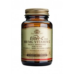 SOLGAR ESTER-C  VITAMIN C 500MG  VEGICAPS 50S