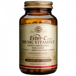 SOLGAR ESTER-C VITAMIN C 500MG  100VEGICAPS