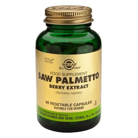 SOLGAR SAW PALMETTO BERRY EXTRACT 60CAPS