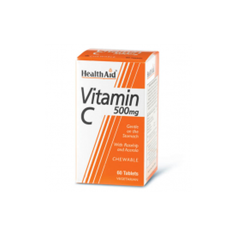 HEALTH AID VITAMIN C 500MG 60TABS