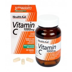 HEALTH AID VITAMIN C PROLONGED RELEASE 1000MG 30 TABS