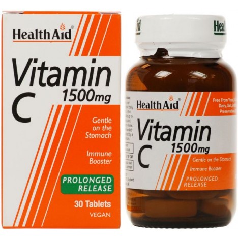 HEALTH AID VITAMIN C 1500MG 30TABS