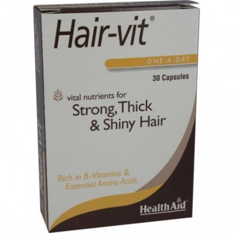 HEALTH AID HAIR-VIT 30CAPS