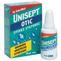 UNISEPT OPTIC CARE EAR DROPS 30ML