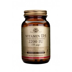 SOLGAR VITAMIN D3 2200IU 100VEGICAPS