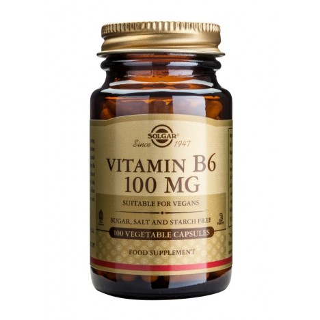 SOLGAR VITAMIN B6 100MG 100VEGICAPS