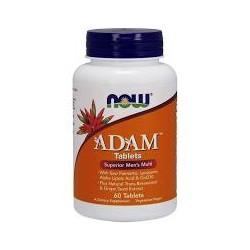 NOW ADAM SUPERIOR MEN'S MULTIPLE VITAMIN 60TABS