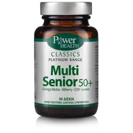 POWER HEALTH PLATINUM MULTI SENIOR 50+ 30caps