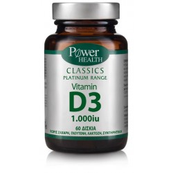 POWER HEALTH PLATINUM VITAMIN D3 1000iu 60caps