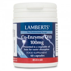 LAMBERTS CO-ENZYME Q10 100MG 60CAPS