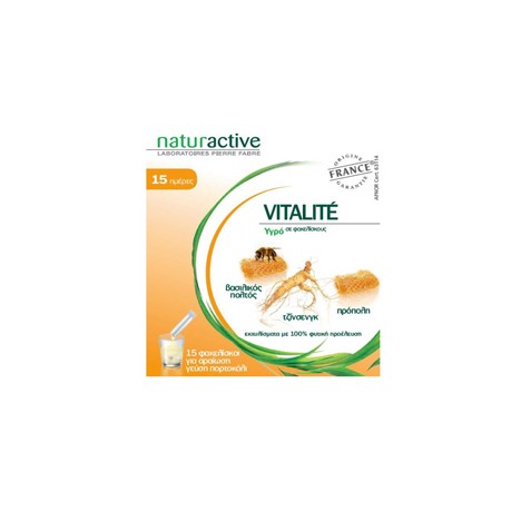 NATURACTIVE VITALITE SACHETS 15 TEM.