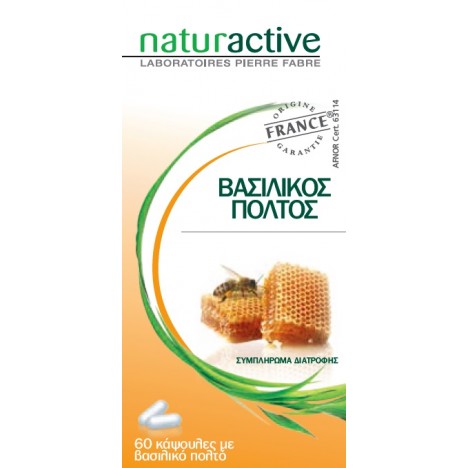 NATURACTIVE ΒΑΣΙΛΙΚΟΣ ΠΟΛΤΟΣ 60CAPS