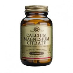 SOLGAR CALCIUM MAGNESIUM CITRATE 50TABS