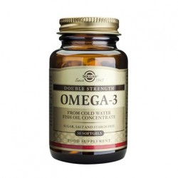 SOLGAR OMEGA-3 DOUBLE STRENGTH 30SOFTGELS