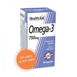 HEALTH AID OMEGA-3 750MG 60CAPS