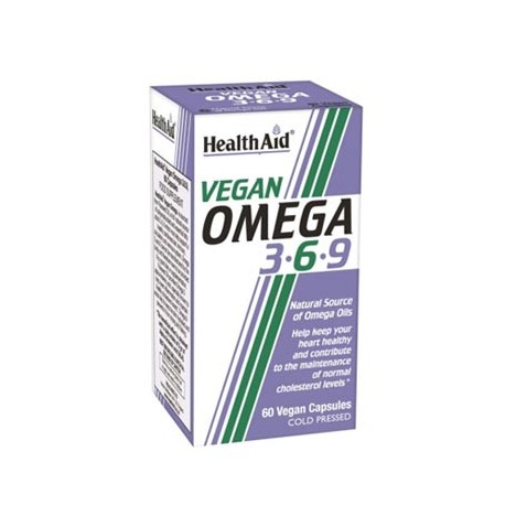 HEALTHAID VEGAN OMEGA 3-6-9 60CAPS